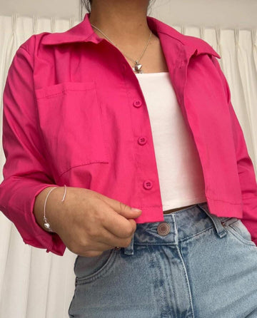 Camisa Crop Cata
