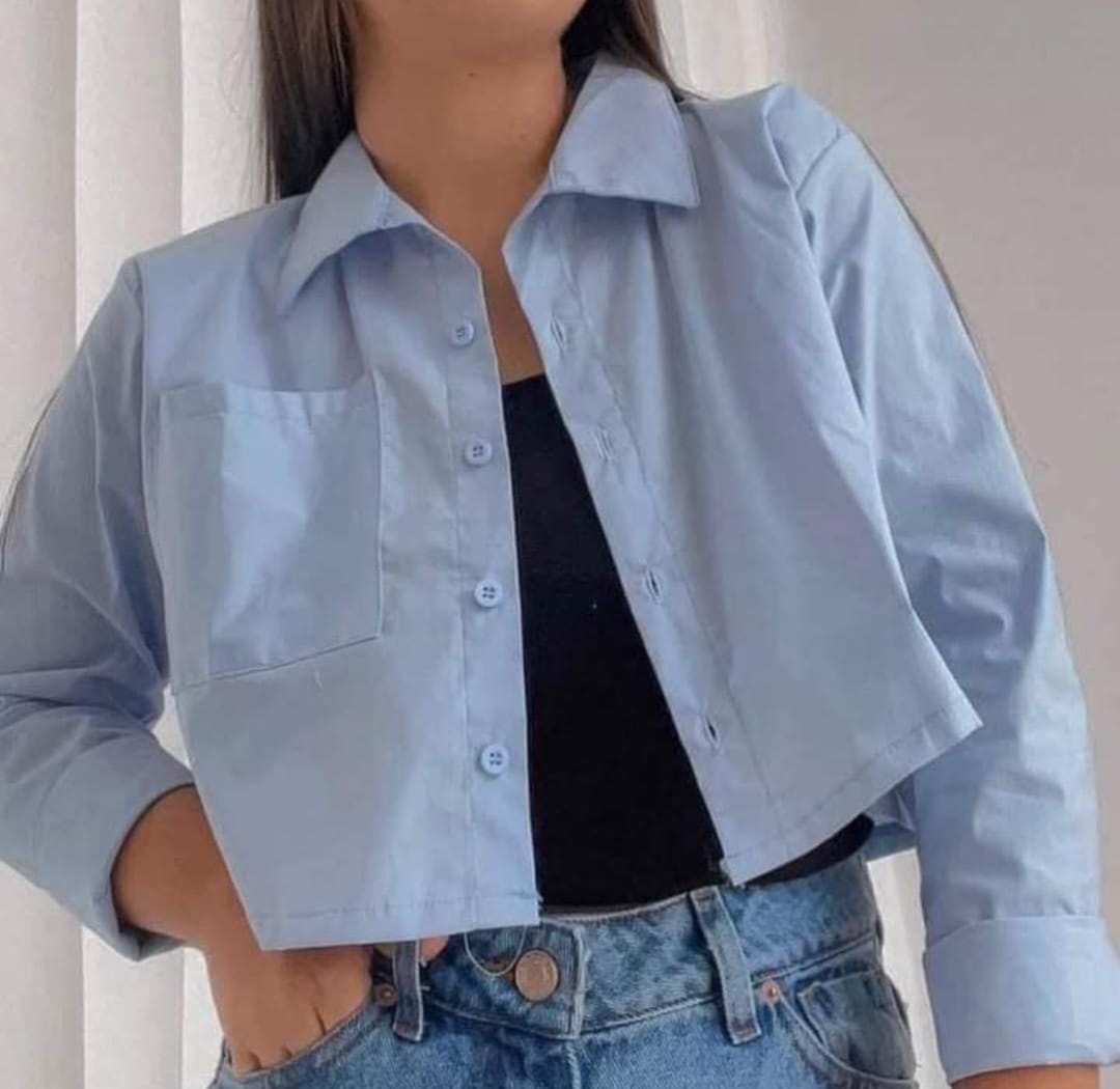 Camisa Crop Cata
