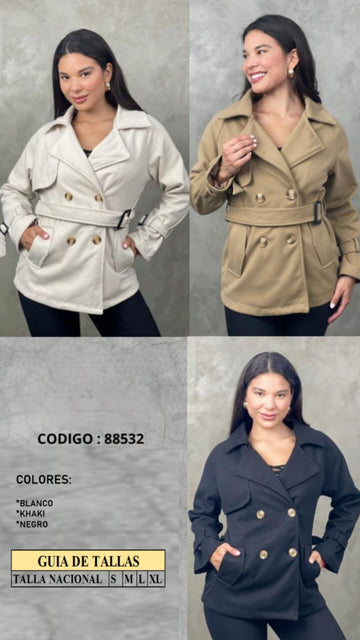 Gabardina MAEVE corta